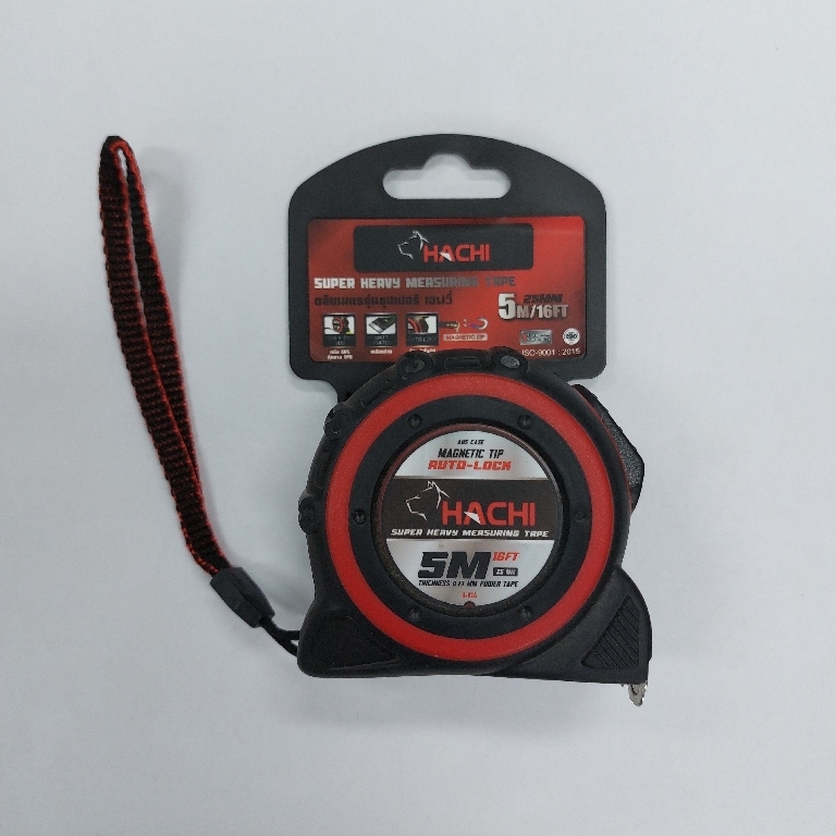 ตลับเมตรรุ่นซุปเปอร์5M.HACHI
