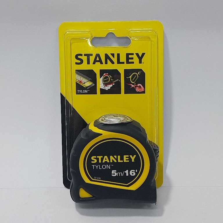 ตลับเมตร5เมตรSTANLEYดำ