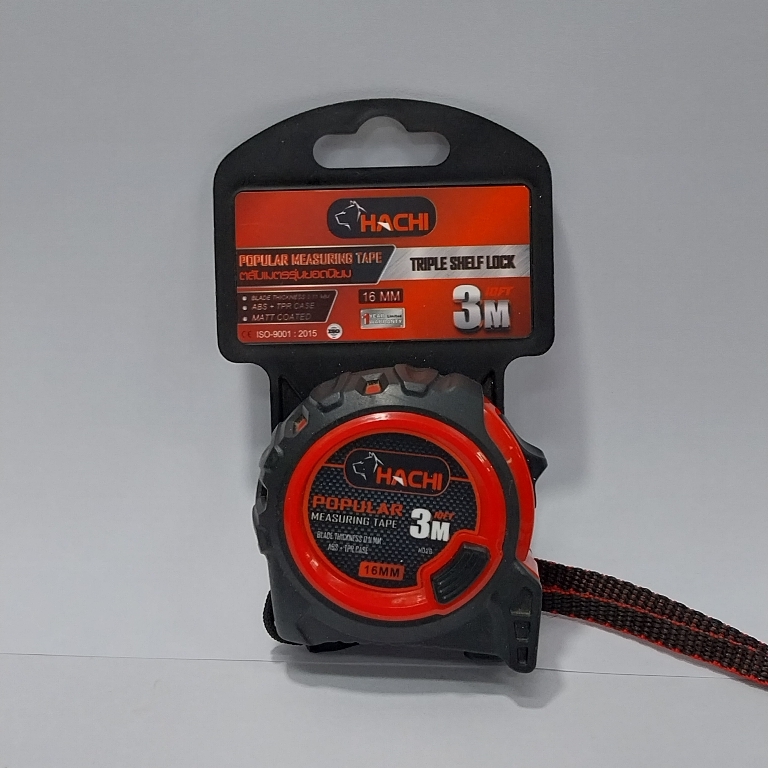 ตลับเมตรรุ่นยอดนิยม3M.HACHI