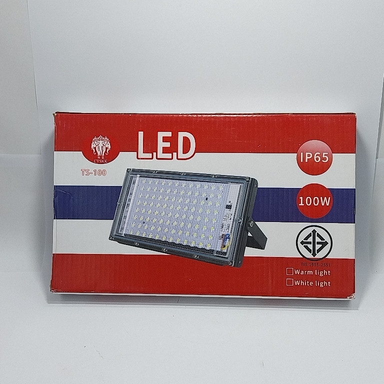 ไฟสเปอร์ตไลท์100w LED Floodlight(TS-100)แสงขาว