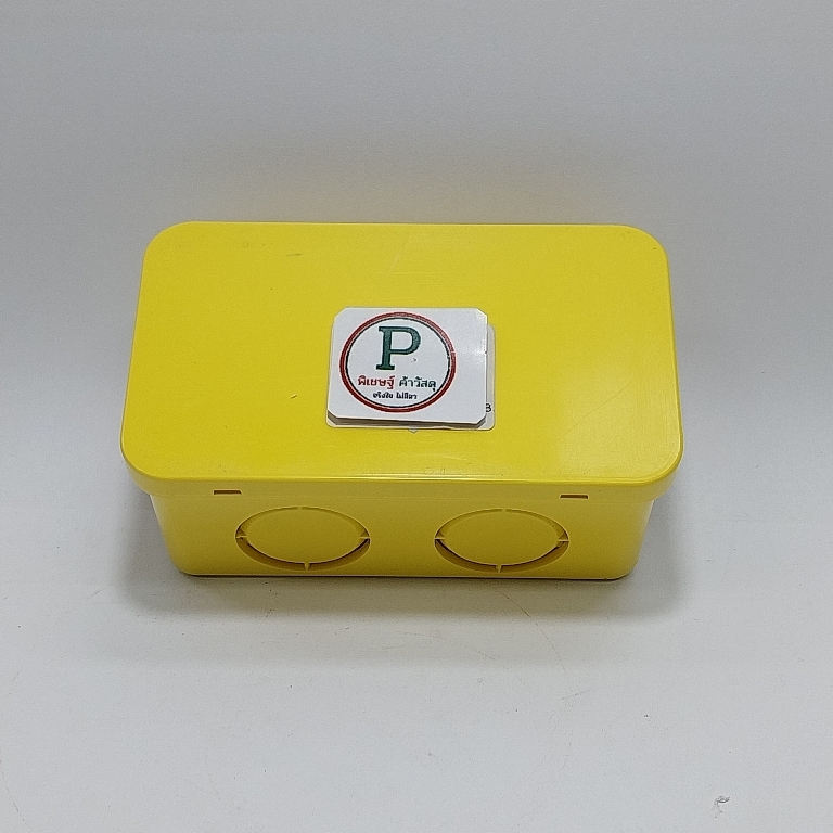 กล่องพักสายสีเหลือง 2*4