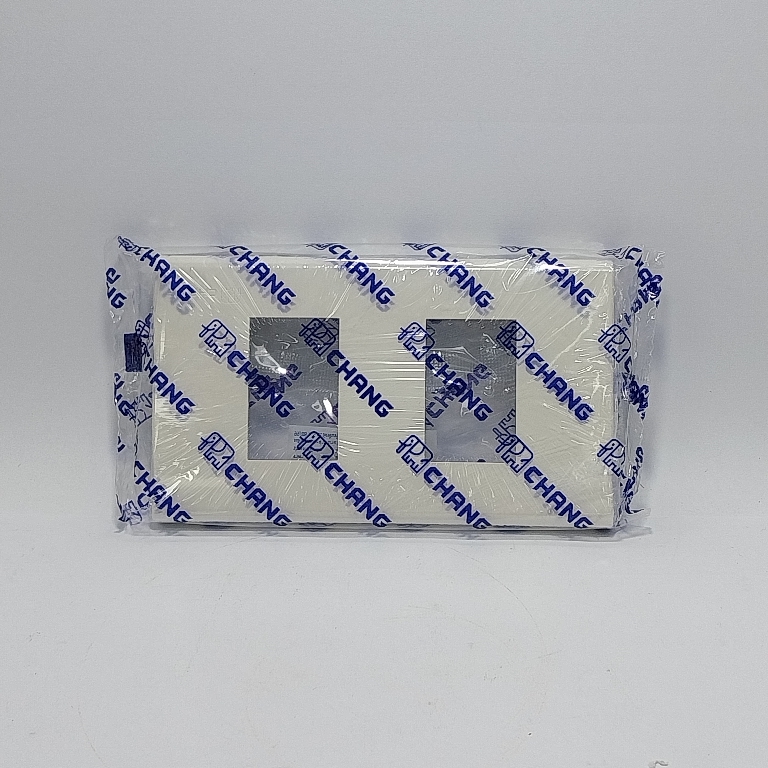 ฝาหน้ากาก2ช่อง ตราช้างFA-202