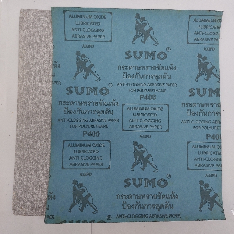 กระดาษทรายขัดแห้ง(ยูรีเทน)#400 SUMO