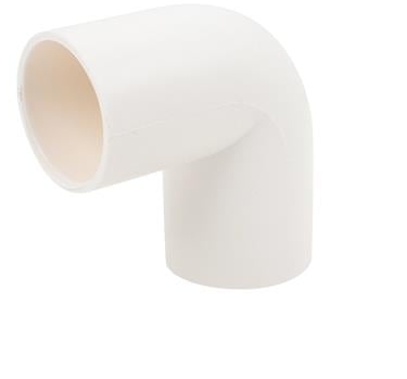 ข้องอ 90 (25mm.)สีขาว