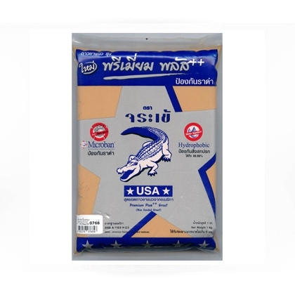 ยาแนวจระเข้ พรีเมี่ยมพลัส สีน้ำตาล