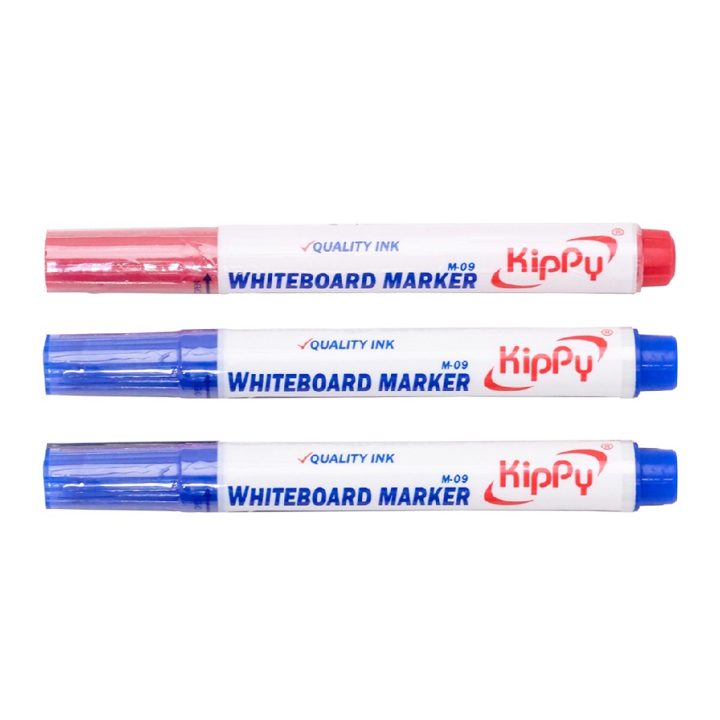ปากกาไวท์บอร์ด สีแดง-น้ำเงิน