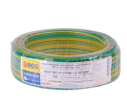 สายไฟTHW#1.5 เขียว