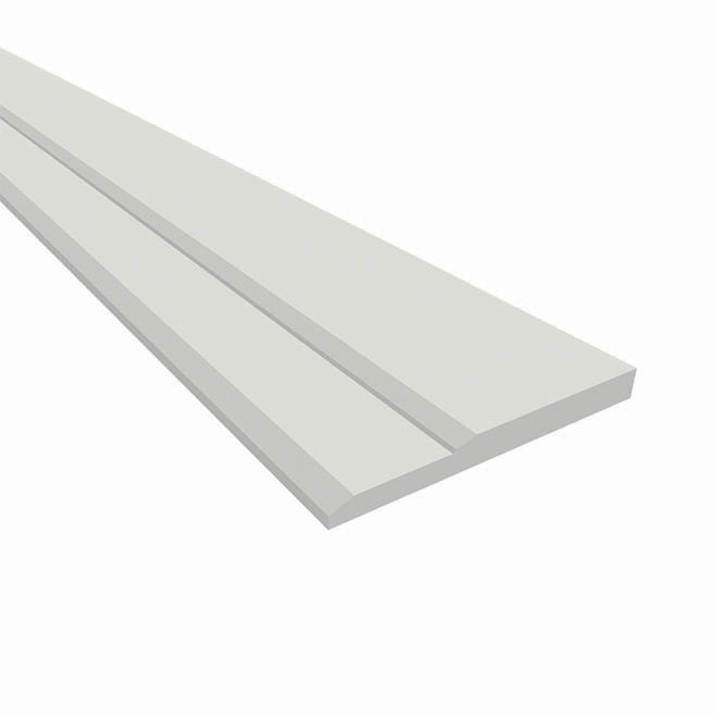 ไม้เชิงชาย SCG วันพีช 23*300*2.1 สีซีเมนต์