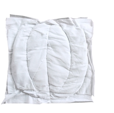 เศษผ้า สีขาว/โล