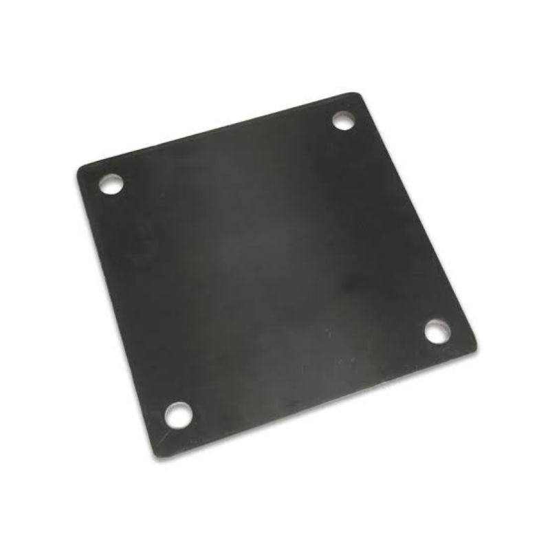 เหล็กเพลทสี่เหลี่ยม 6 มม. เจาะรู 8*8