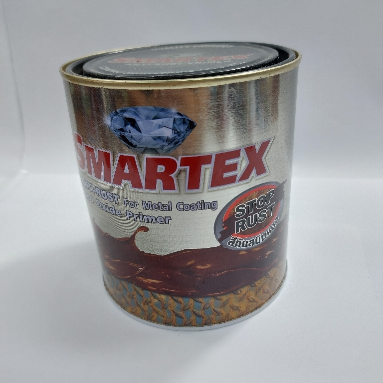 สีรองพื้นกันสนิมแดง smartex 1/4GL