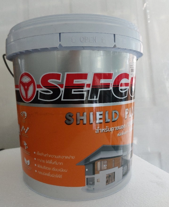 สีน้ำอะครีลิค ภายนอก-ในSEFCO Shield plus#1000(2.5กล.)
