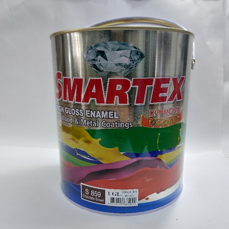 สีน้ำมันsmartex#S859(1GL) สีน้ำตาล