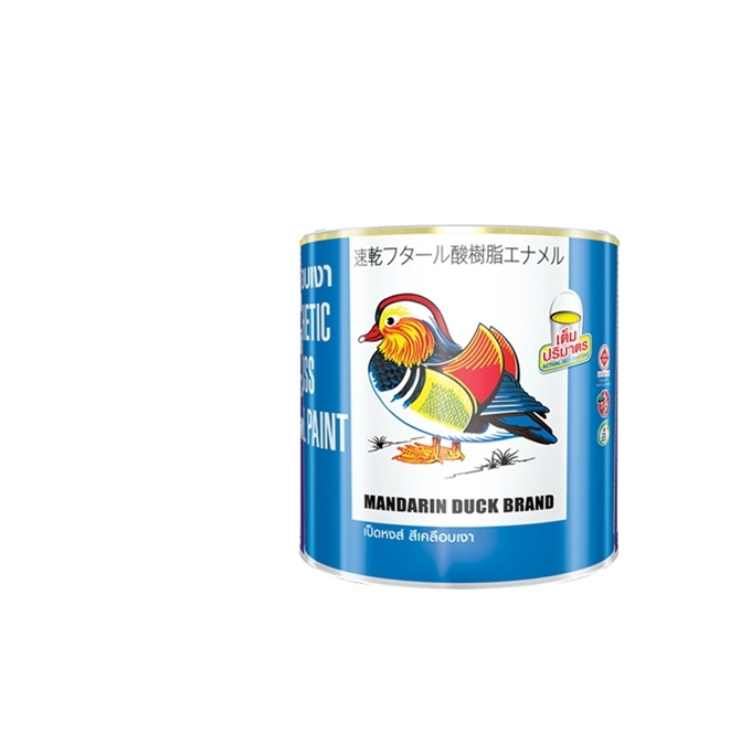 สีน้ำมันMDUCK 999 ดำเงา 1 GL