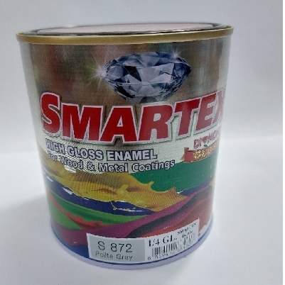 สีน้ำมันsmartex#S872(1GL) สีเทาอ่อน