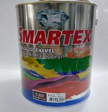สีน้ำมันsmartex#S859(1/4GL) สีน้ำตาล