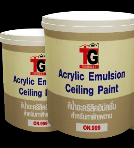สีน้ำทาฝ้าเพดานและผนัง ทีจี 18ลิตร