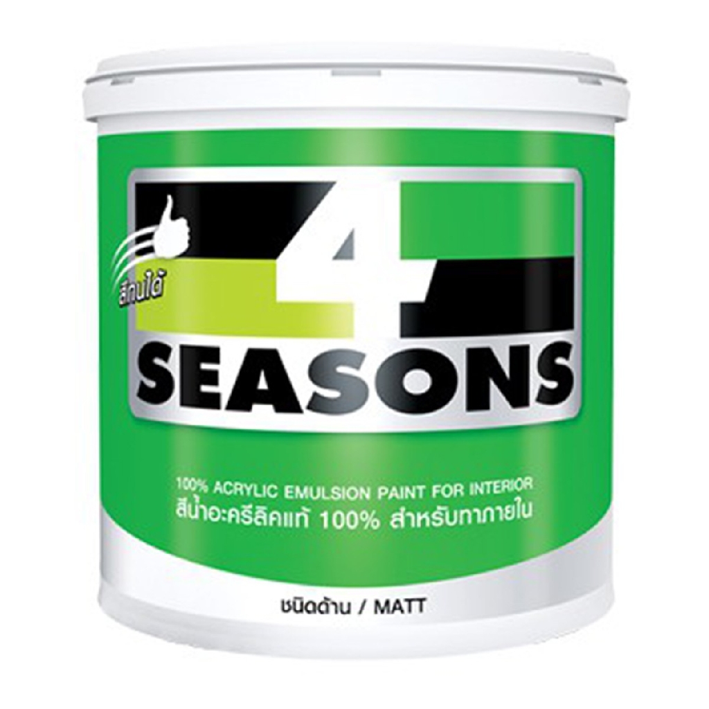 สีน้ำ TOA 4-seasons A5006 ภายใน 9ลิตร