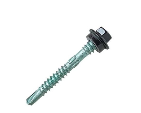 สกรูยึดหลังคากระเบื้อง ปลายสว่านแหวน 10*2 1/2 LTZ