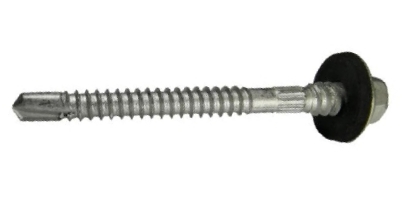 สกรูยึดหลังคากระเบื้อง ปลายสว่าน 10*2 1/2 ZW