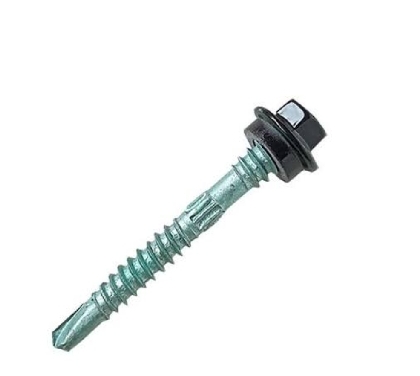 สกรูยึดหลังคากระเบื้อง ปลายสว่าน 10*1 1/4 ZW