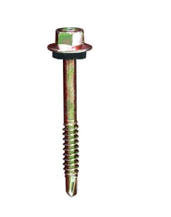 สกรูยึดหลังคากระเบื้อง ปลายสว่านแหวน 10*1 1/2 LTZ