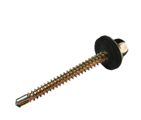 สกรูยึดหลังคากระเบื้อง ปลายสว่านแหวน 10*3 1/2 LTZ