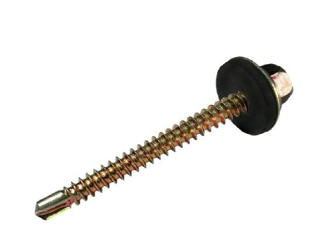 สกรูยึดหลังคากระเบื้อง ปลายสว่านแหวน 10*1 1/4 LTZ