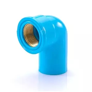 ข้องอ 90 เกลียวในทองเหลือง 1/2