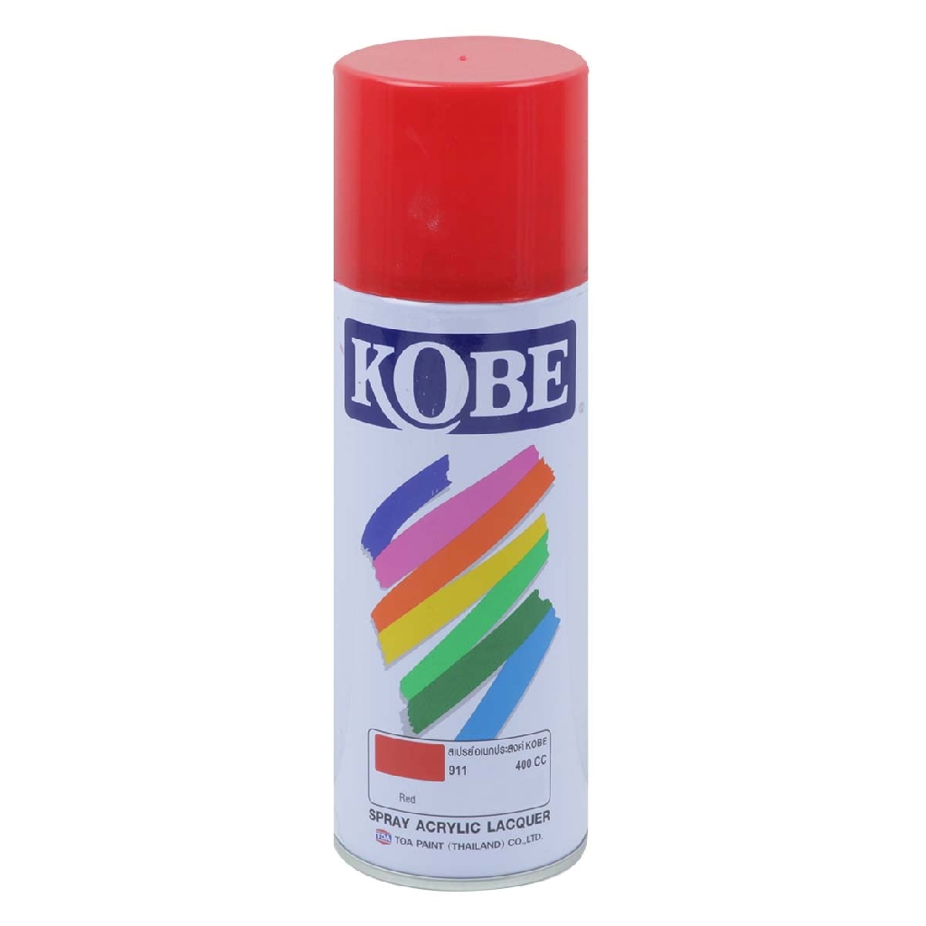 สีสเปร์ย KOBE สีแดง