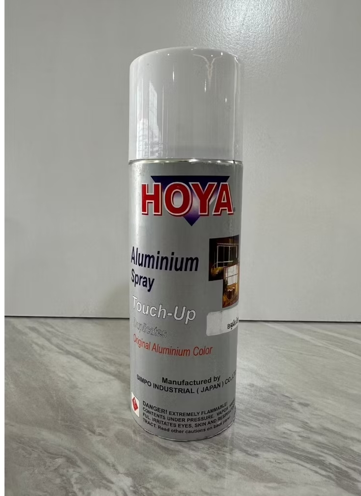 สีสเปร์ย HOVA สีอลูมิเนียม
