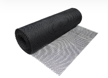 ตาข่ายพลาสติกสีดำ