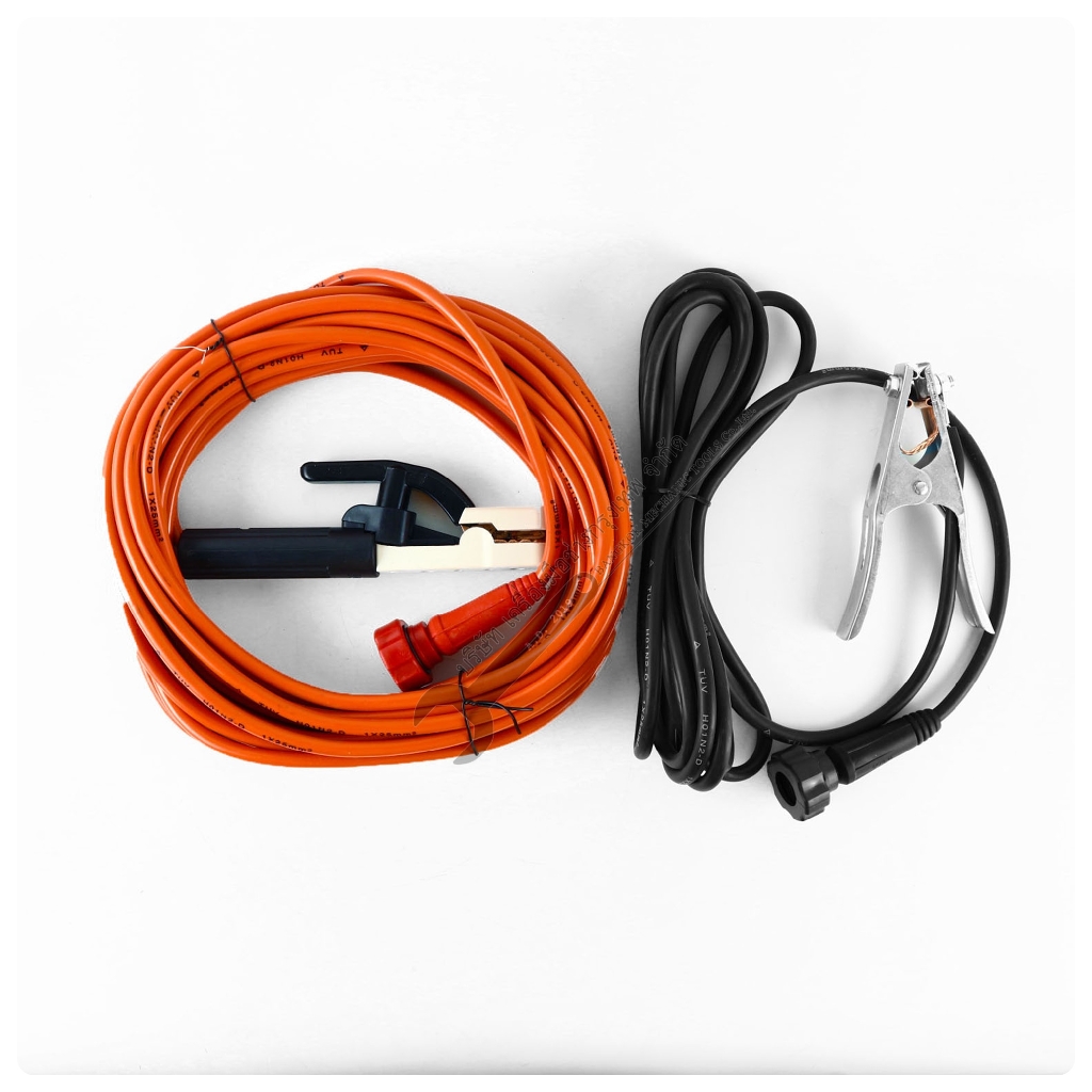 สายเชื่อม15เมตร+สายดิน5เมตรพร้อมหัวเชื่อม