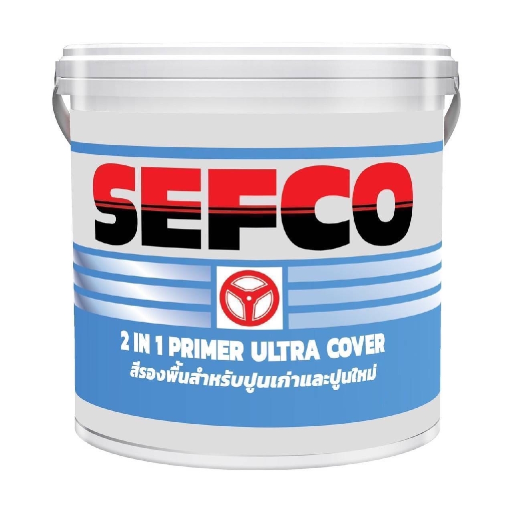 สีทารองพื้นปูนใหม่ ปูนเก่าSEFCO Shield Plus 2in1 Sefco 1กล.