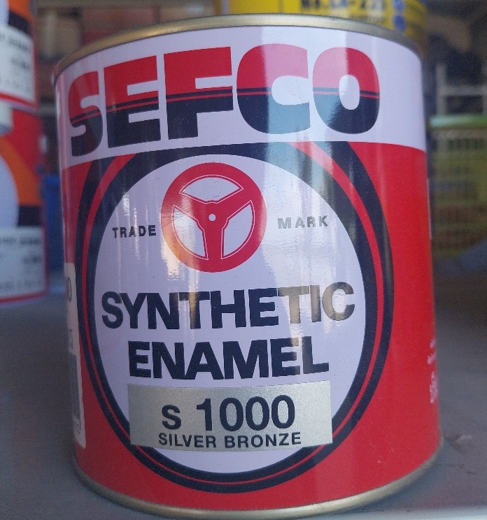 สีเคลือบน้ำมัน SEFCO ขนาด 1 กป.#S1000 บรอน