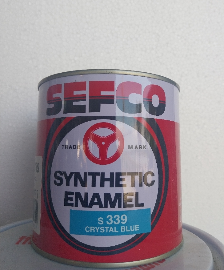 สีเคลือบน้ำมัน SEFCO ขนาด 1 กป.#S339 ฟ้า