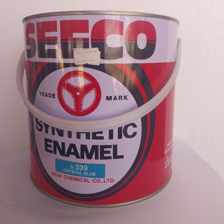 สีเคลือบน้ำมัน SEFCO ขนาด 1 กล.#S339 ฟ้า