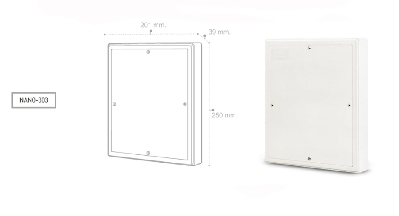 แผงไฟฟ้าสีขาวNaNo-303w