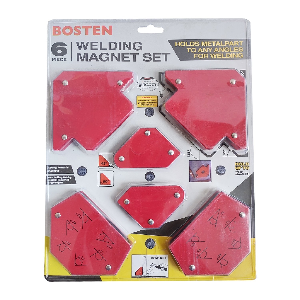 แม่เหล็กจับฉาก 6 ชิ้น