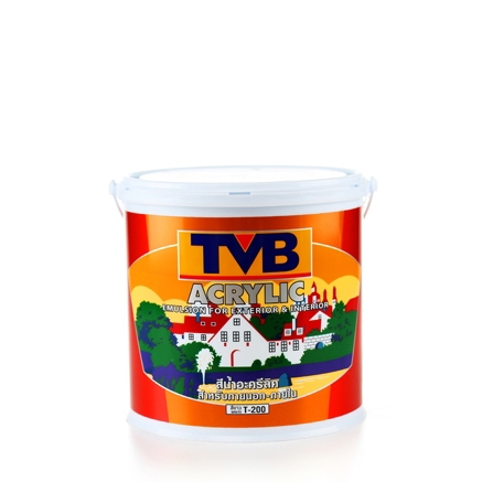 สีน้ำอะคลิภายนอก SMARTEX T-200 9ลิตร
